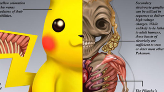 This artist imagines what Pikachu’s internal organs might look like